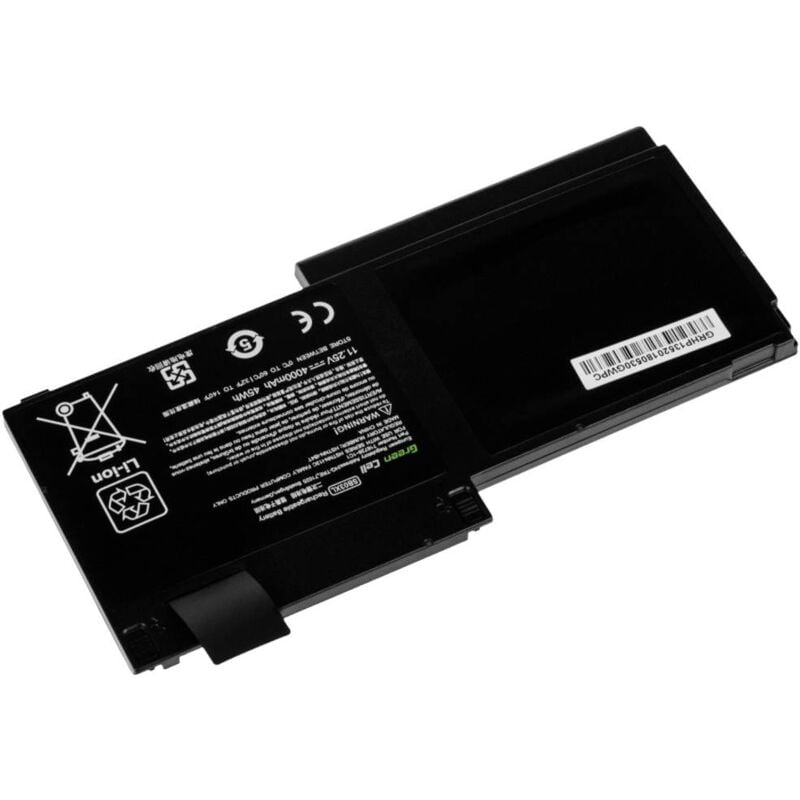 foto del prodotto green cell batteria per notebook sb03xl 11.25 v 4000 mah hp