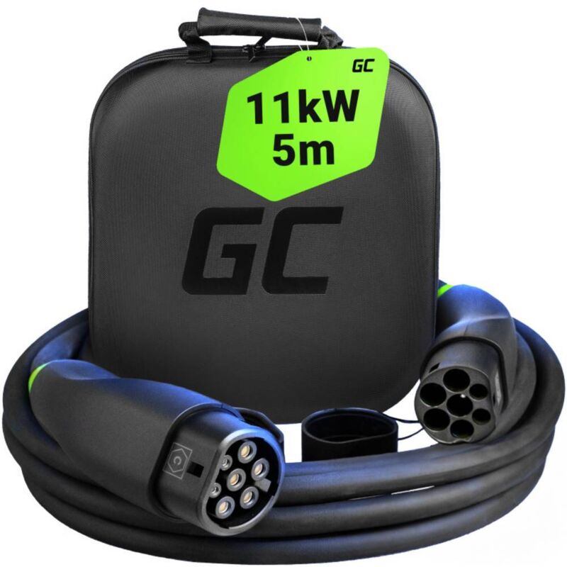 foto del prodotto green cell gc evkabgc03 cavo di ricarica per emobility 5 m
