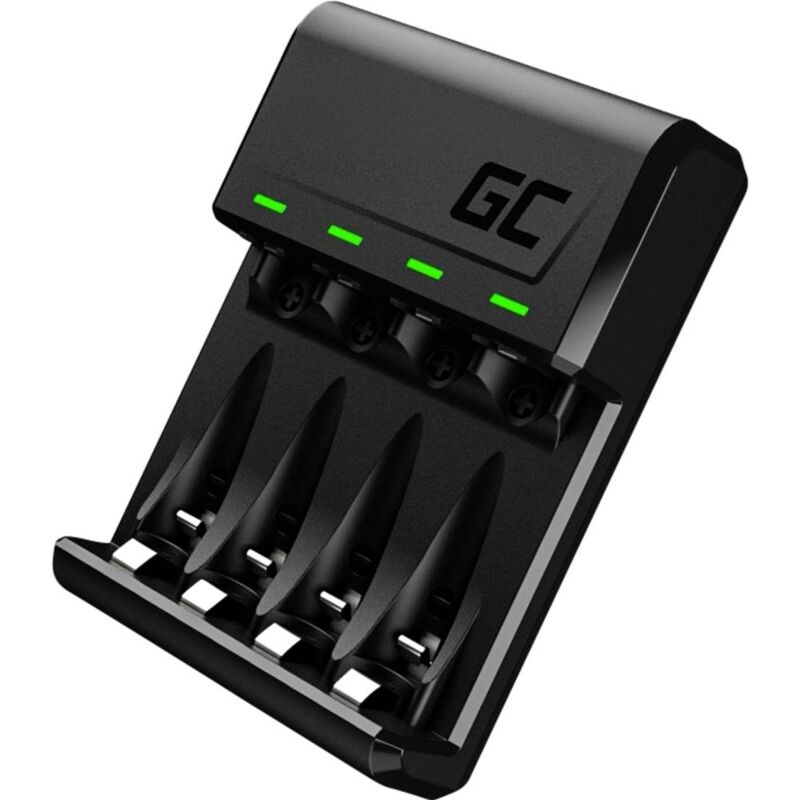 foto del prodotto green cell vitalcharger caricabatterie universale nimh ministilo aaa , stilo aa 