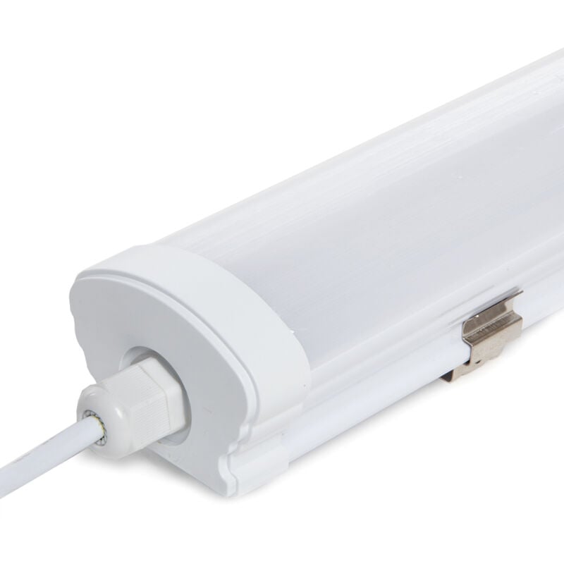 foto del prodotto greenice apparecchiatura led impermeabile 40w 3.600lm 6000 k 120cm ip65 50.000h ho wp 40w 1200 cw 