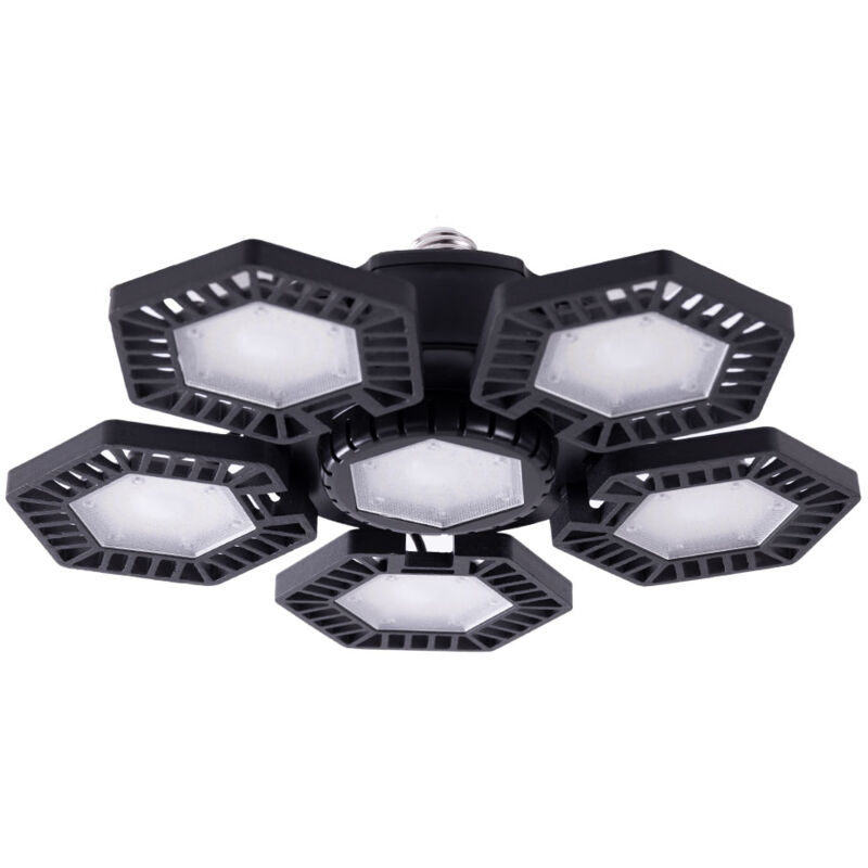 foto del prodotto greenice campana led e27 120w 12.000lm 6000 k pieghevole 40.000h wr ck6096 120w cw 