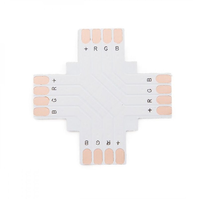 foto del prodotto greenice connettore saldare striscia led rgb 10mm