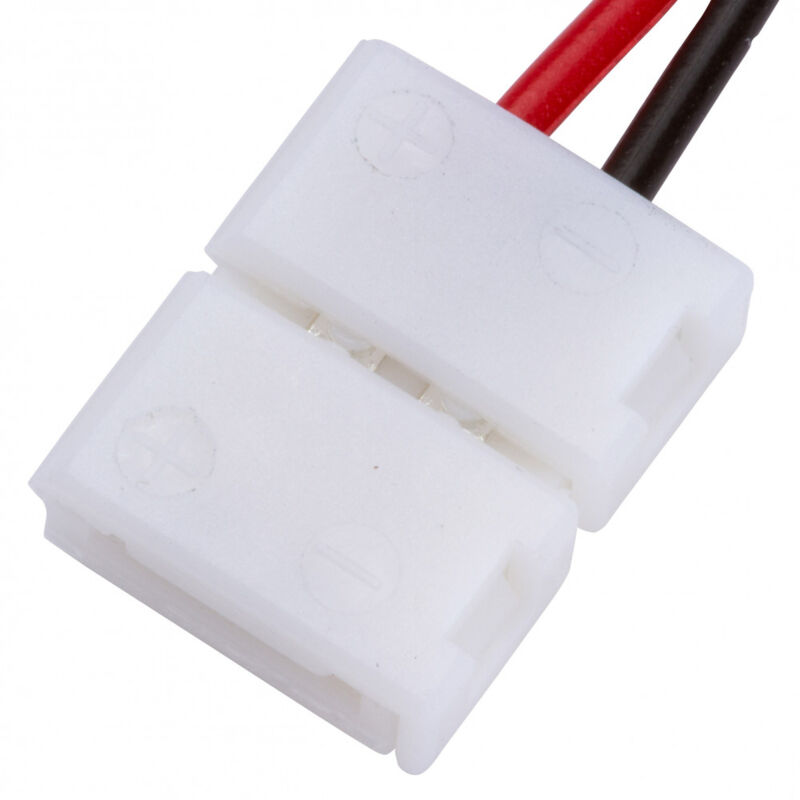 foto del prodotto greenice connettore striscia led smd3528 2835 2 modo singolo 12 24vdc