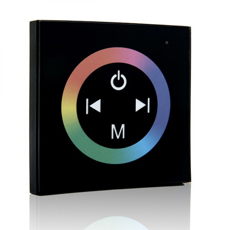 foto del prodotto greenice controller d tattile striscia led rgb 12 24vdc 144 288w