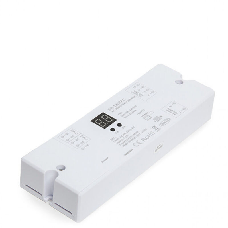 foto del prodotto greenice dimmer ac triac dali 2 canalei max. 2 x 144w