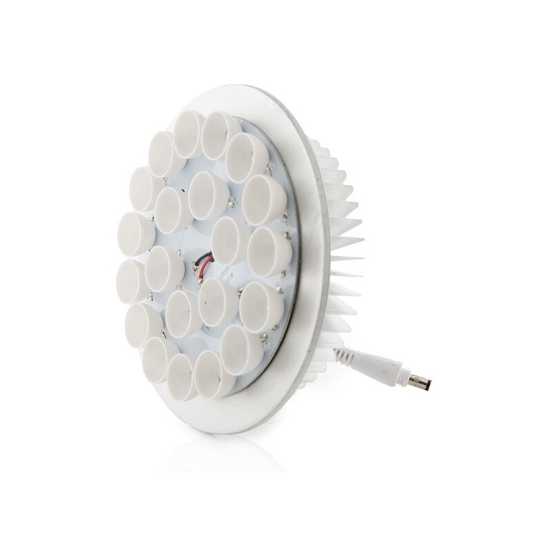 foto del prodotto greenice disco downlight led 22w 1853lm 3000 k 149x44mm 40.000h pl304001 ww 