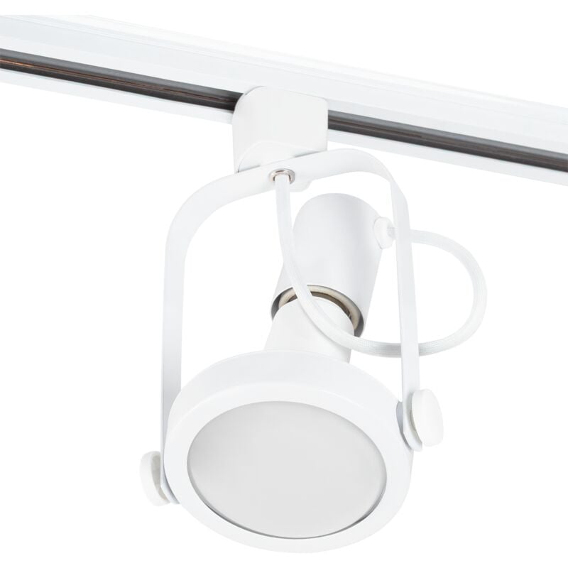 foto del prodotto greenice e27 faretto da binario monofase senza lampadina bianco ho fc e27 w 