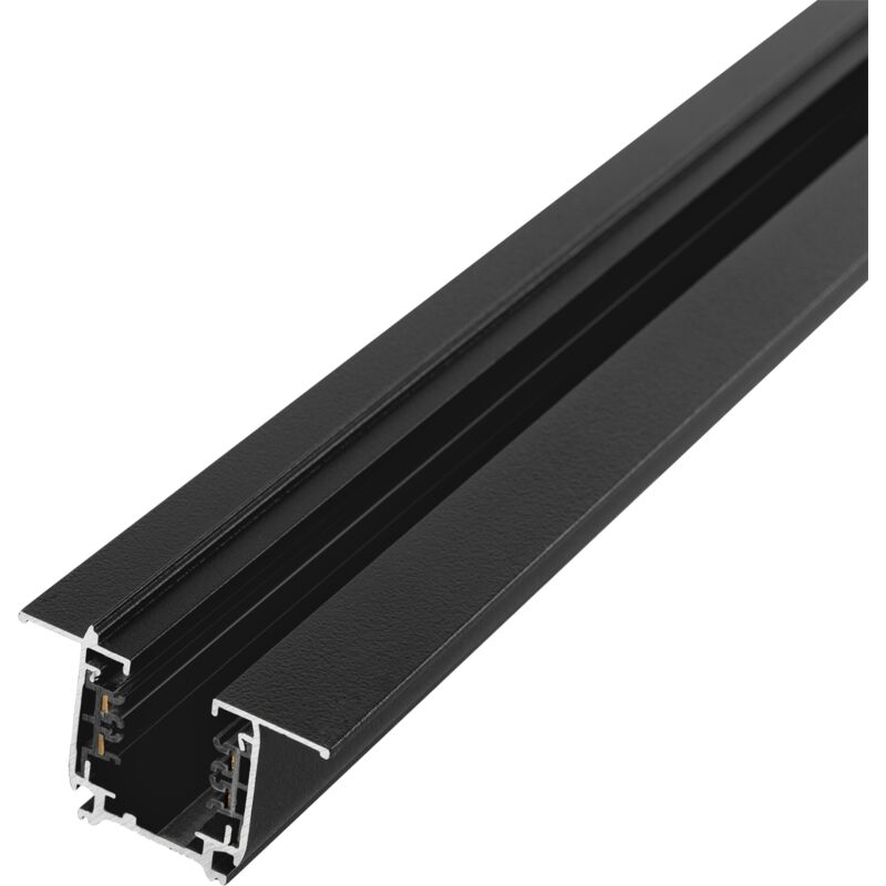 foto del prodotto greenice faretti led neri da binario trifase 1m da incasso ho lm3220 em 