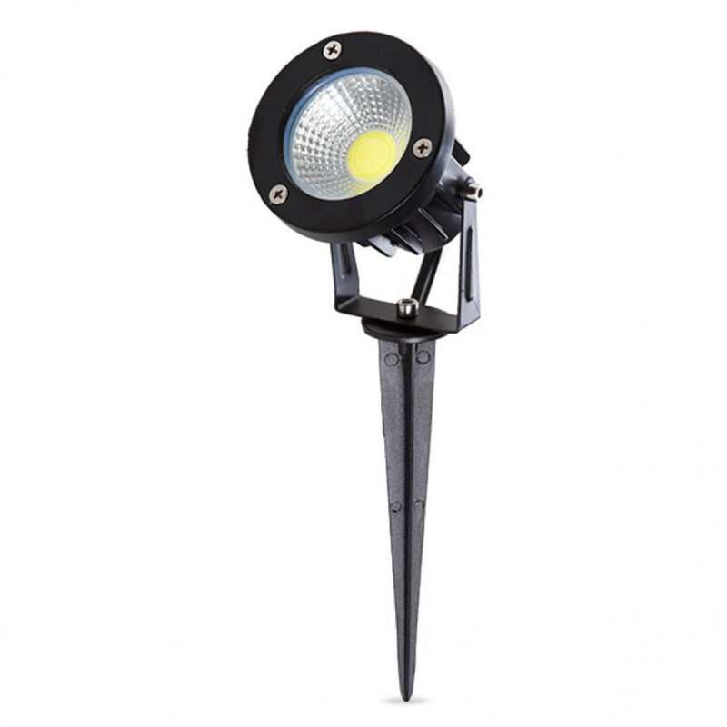 foto del prodotto greenice faretto da giardino a led 9w 810lm 6000 k spike 50.000h sl cpdc09 9w cw 