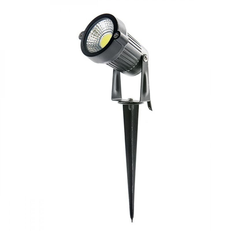 foto del prodotto greenice faretto da giardino led 5w 421lm 2700 k picchetto 40.000h sl sl c10 5w ww 