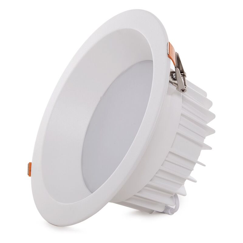 foto del prodotto greenice faretto led circolare da incasso 20w 1872lm 3000 k antiriflesso ugr19 40.000h ho dl ad 20w ww 