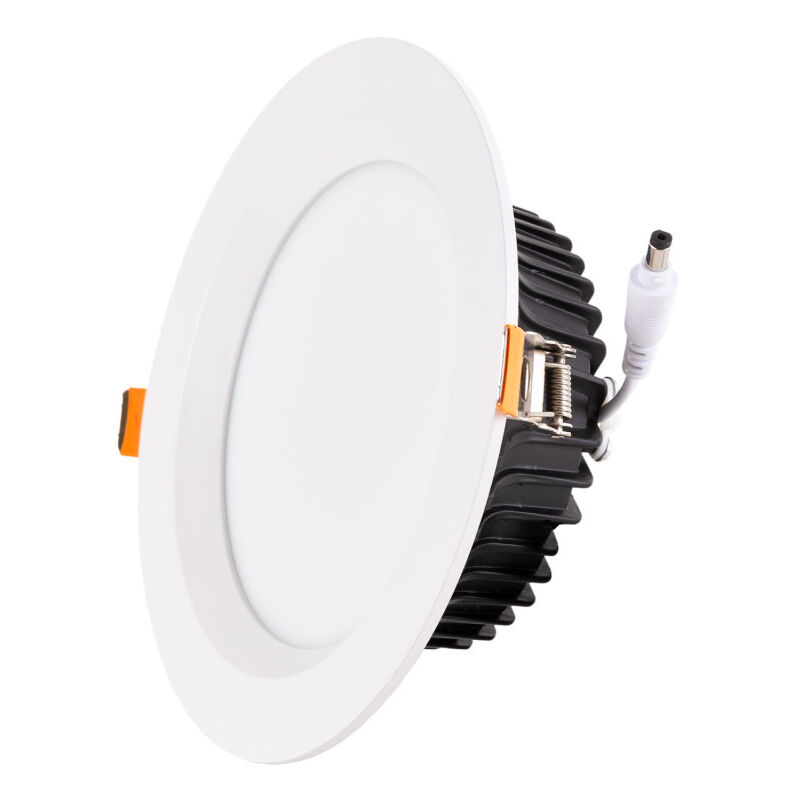 foto del prodotto greenice faretto led da incasso 24w 2022lm 3000 k ip65 bagni cucine 50.000h sl dlfs06 24w ww 
