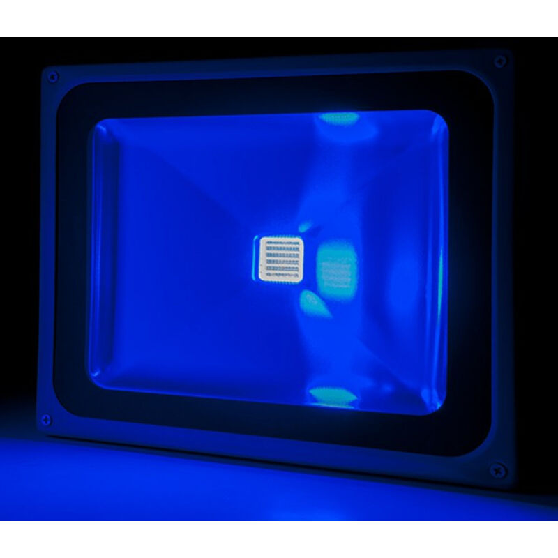 foto del prodotto greenice faretto proiettore led 50w 4.250lm ip65 brico blu 40.000h bqfs29050b 