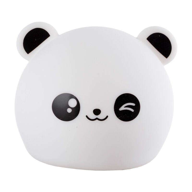 foto del prodotto greenice lampada da notte a led da tavolo per bambini dimmerabile battendo le mani 5vdc usb 6500k ho panda ww cw 