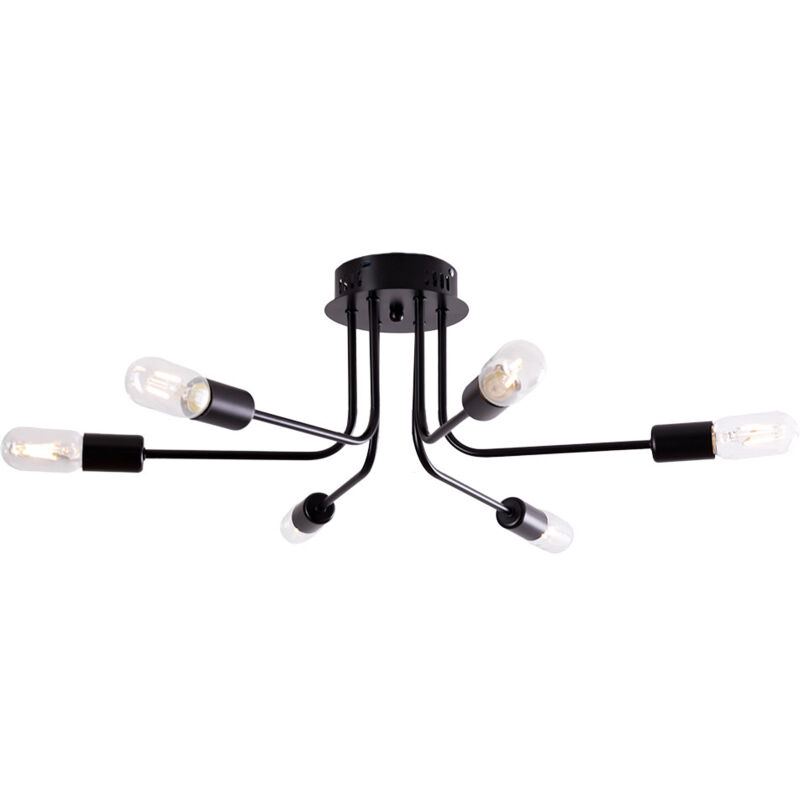 foto del prodotto greenice lampada da soffitto adrian skd p8002 wh 