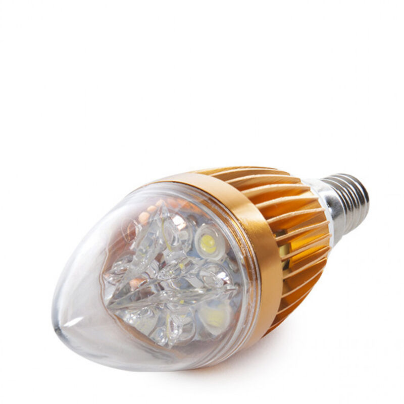 foto del prodotto greenice lampadina led e14 5w 400lm 6000 k 12vac dc 40.000h ho ve12v e14 5w cw 