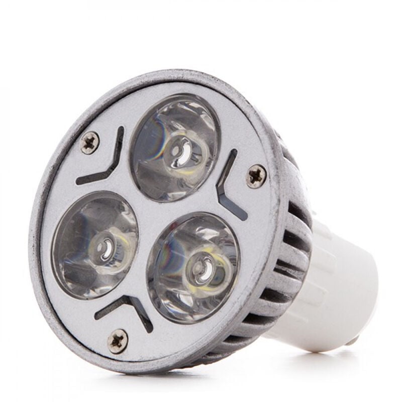 foto del prodotto greenice lampadina led gu10 3w 281lm 2700 k 40.000h jl gu10 3x1w a ww 