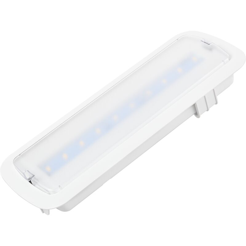foto del prodotto greenice led da incasso emergenza 200lm autotest permanente non permanente 5000k l116n c1 