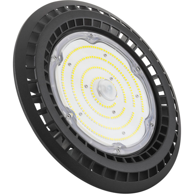 foto del prodotto greenice led high bay 100w 18.000lm 6000 k ip65 dimmerabile 0 10v 100.000h 1916 hvufo100w h cw 