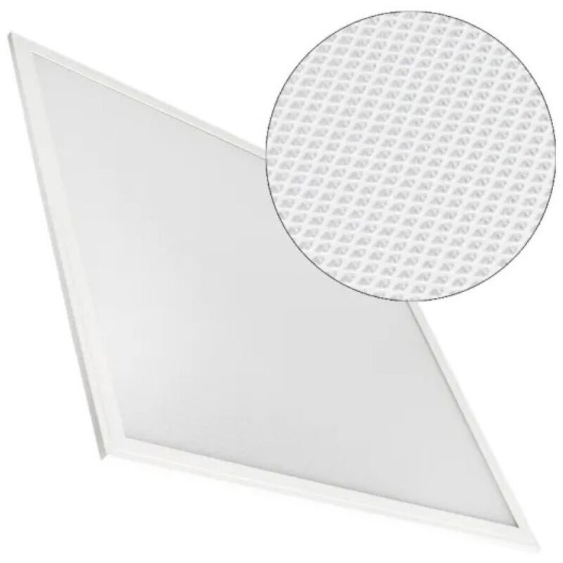 foto del prodotto greenice pannello led 40w 4.000lm 6000 k 60x60cm ugr17 driver pro cornice bianca 60.000h ho lp 40w ugr17 os cw 
