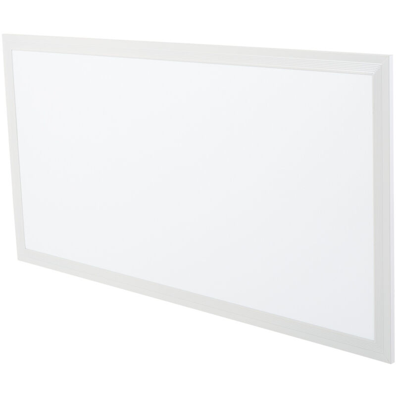 foto del prodotto greenice pannello led superslim 24w 2.100lm 6000 k 60x30cm cornice bianca 24w 40.000h ho lm5268 cw 