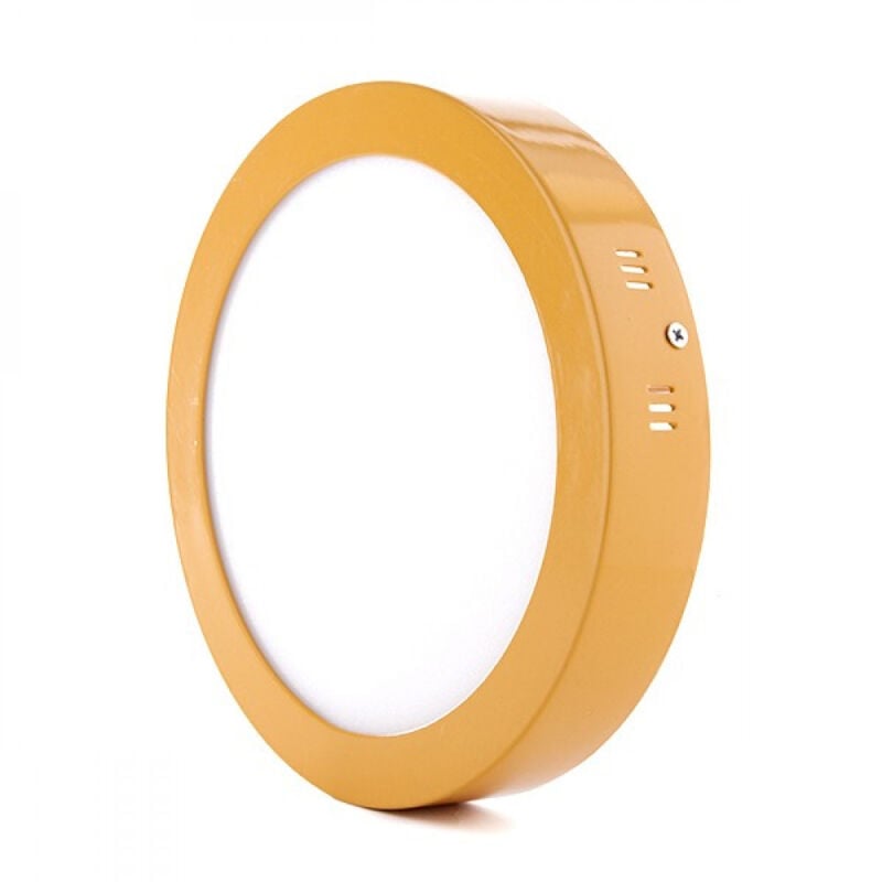 foto del prodotto greenice plafoniera led 18w 1800lm 6000 k circolare giallo 40.000h ho jm18wr y cw