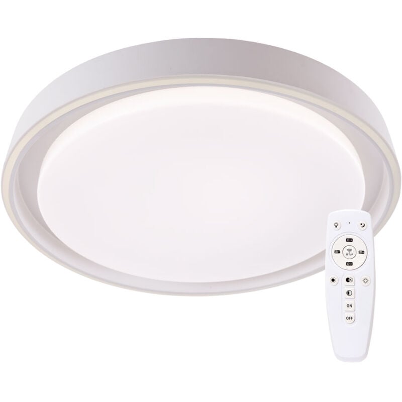 foto del prodotto greenice plafoniera led 27w 2.700lm rotonda bicolor sara cct selezionabile 40.000h ho cct led03 