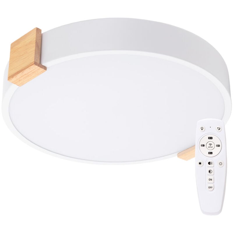 foto del prodotto greenice plafoniera led 27w 2.700lm rotonda bicolor sofia cct selezionabile 40.000h ho cct led38 
