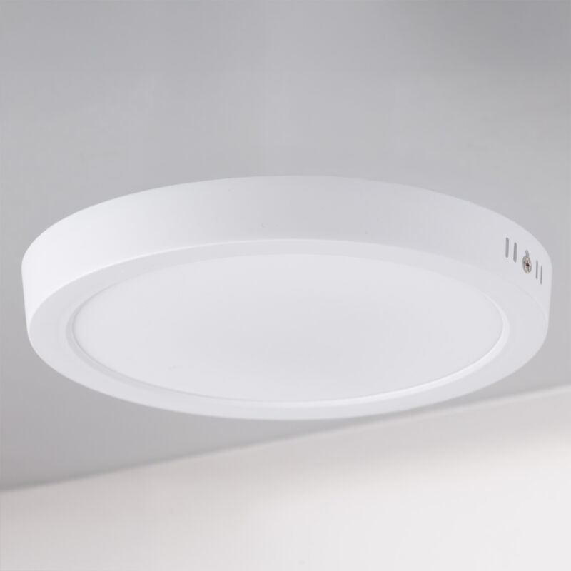 foto del prodotto greenice plafoniera led da superficie 100lm w 18w 1800lm 4000 k ip20 ho plc 18w 1800lm w 