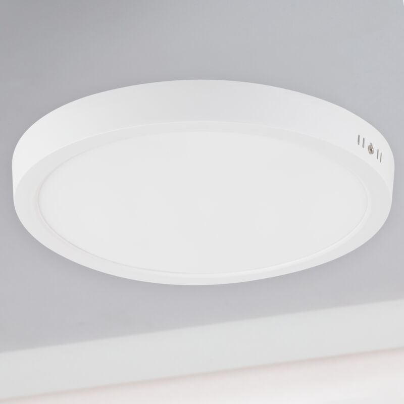 foto del prodotto greenice - plafoniera led da superficie 100lm/w 24w 2400lm 4000 k ip20 ho-plc-24w-2400lm-w