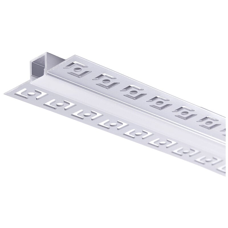 foto del prodotto greenice profilo de alluminio par escayola pladur striscia led 9mm 2m