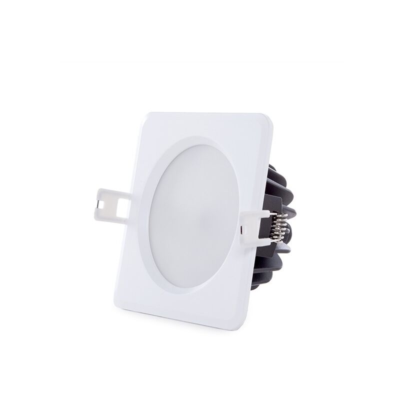 foto del prodotto greenice riflettore downlight led 15w 1.350lm 6000 k ip65 ba os cocinas 50.000h sl dlfs04 15w cw 