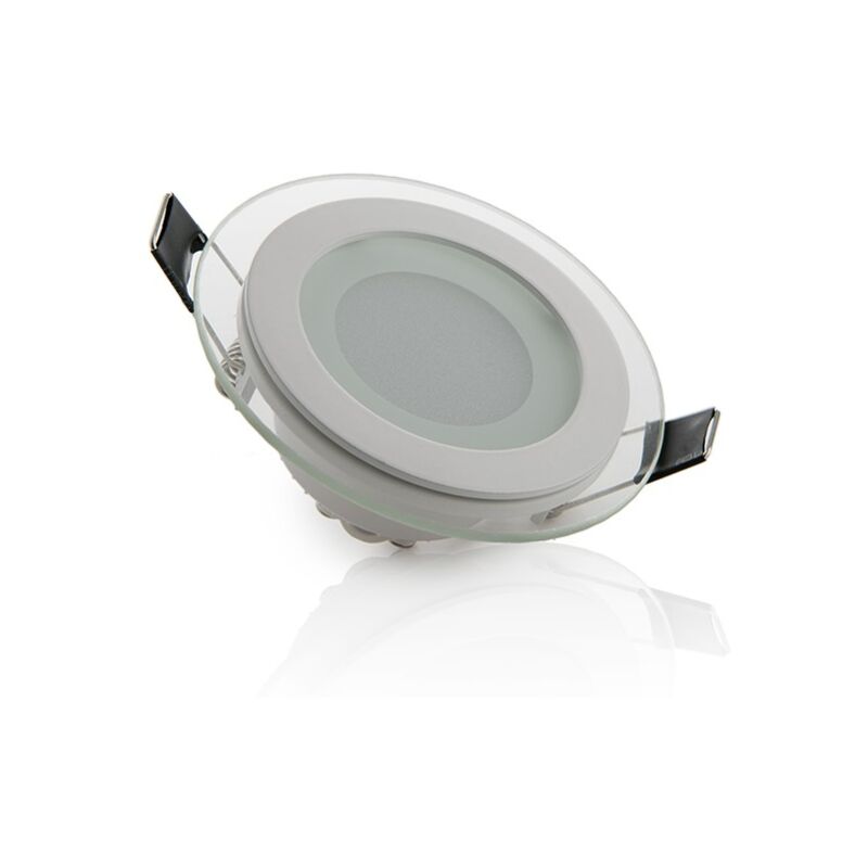 foto del prodotto greenice riflettore downlight led 6w 450lm 6000 k circolare bicchiere 95mm 40.000h gr mb01 6w cw 