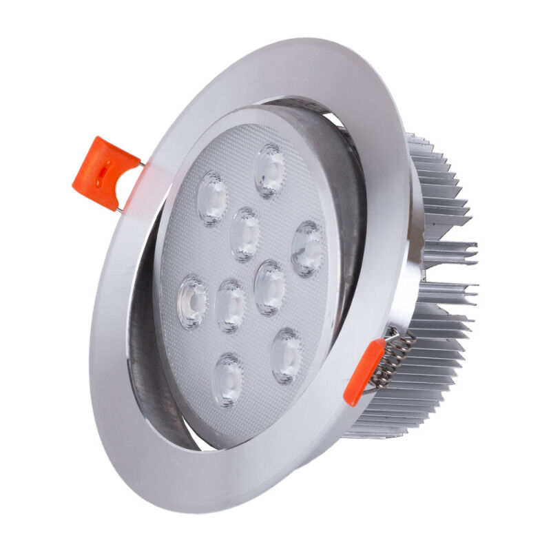 foto del prodotto greenice riflettore downlight led 9w 900lm 6000 k circolare 40.000h ho leddown 9w cw 
