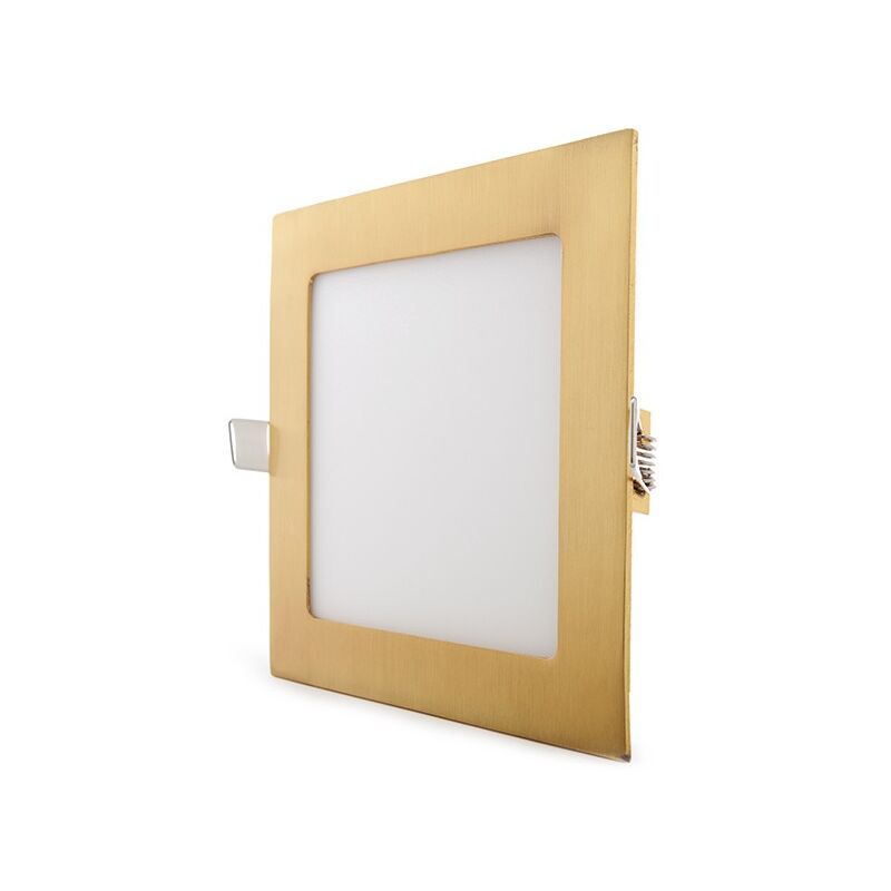 foto del prodotto greenice slimline downlight 12w 805lm 3000 k piazza oro 50.000h gl cl s12n g ww 