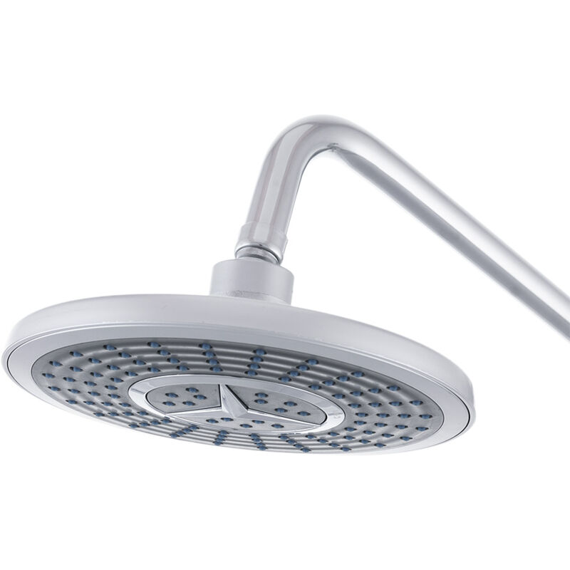 foto del prodotto greenice soffione doccia in abs, cromato qli fa h05 
