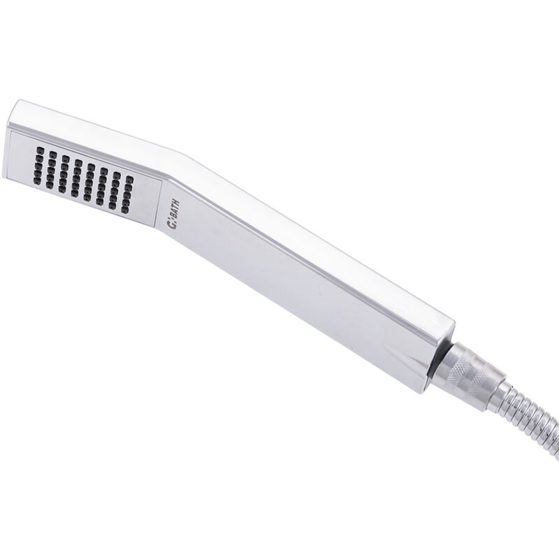 foto del prodotto greenice soffione doccia in abs, cromato qli fa s02 