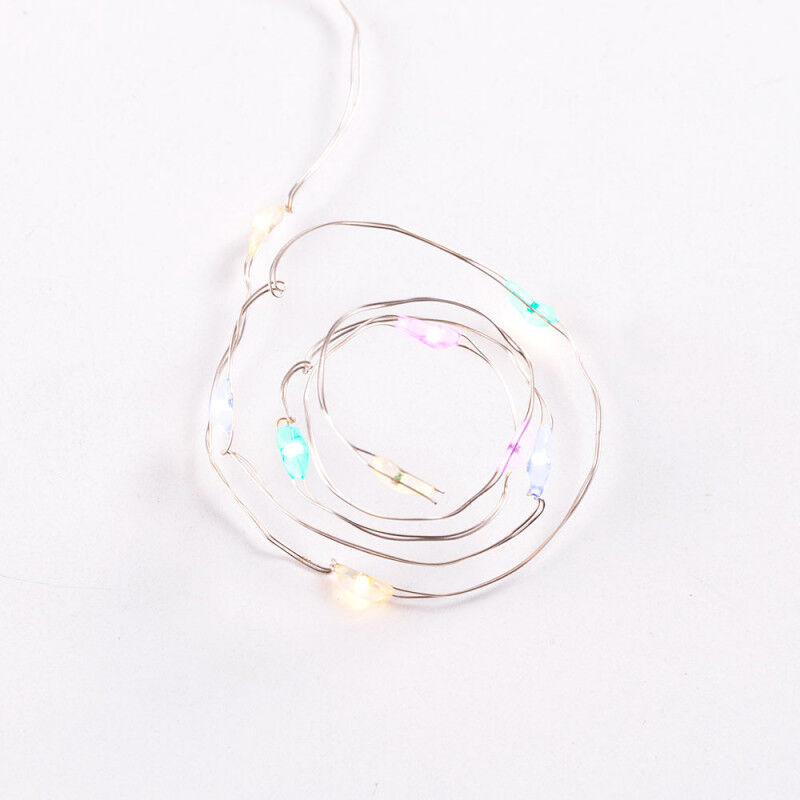 foto del prodotto greenice stringa di luce fata led interno 0,5m ho xmas 032 ip20 0,5m rgb 