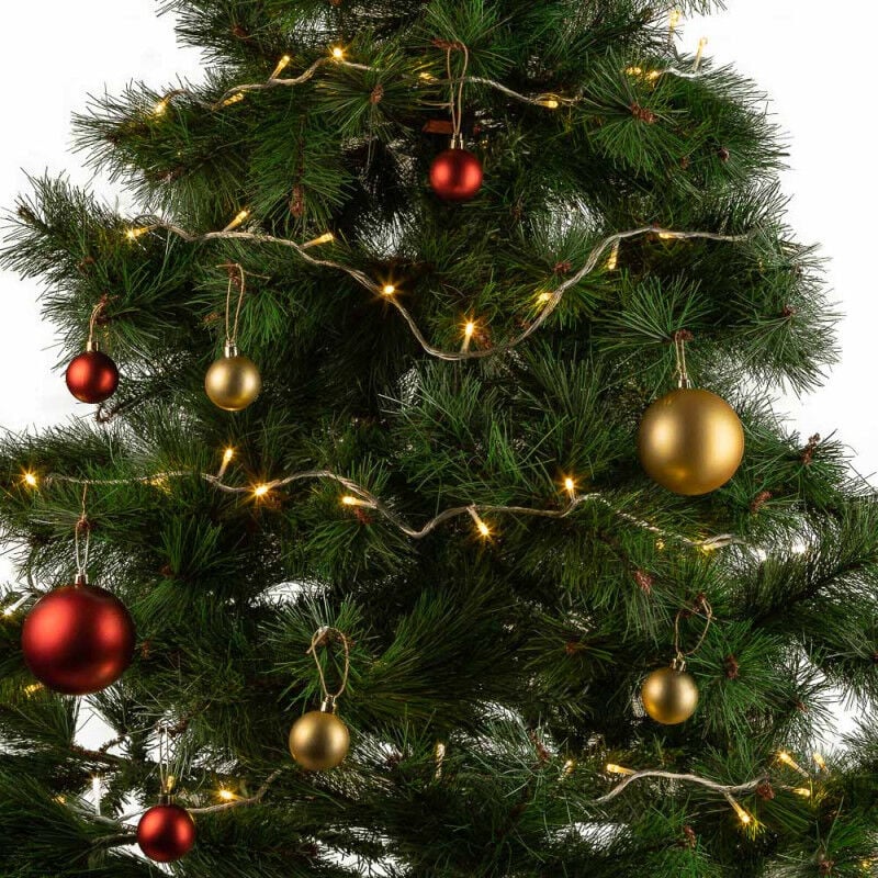 foto del prodotto greenice stringa di luce fata led interno 30m ho xmas 011 ip20 30m w 