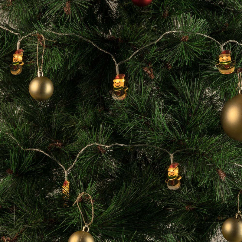 foto del prodotto greenice stringa di luce fata led interno 3m ho xmas 022 ip20 3m ww 