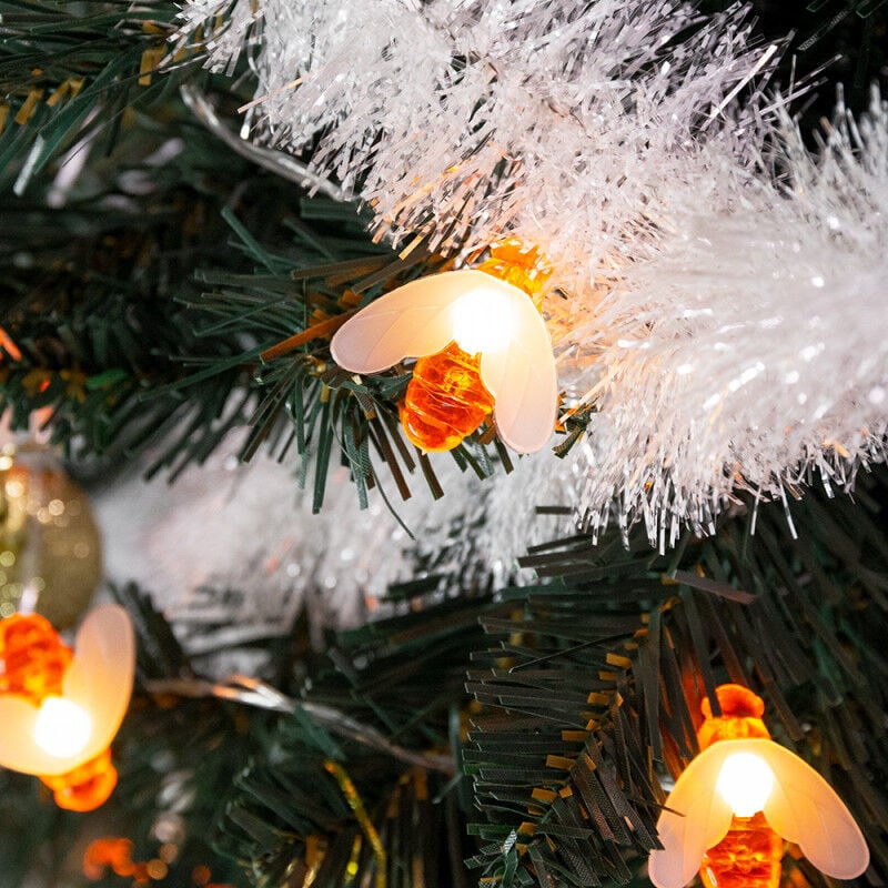 foto del prodotto greenice stringa di luce fata led interno 3m ho xmas 043 ip20 3m ww 