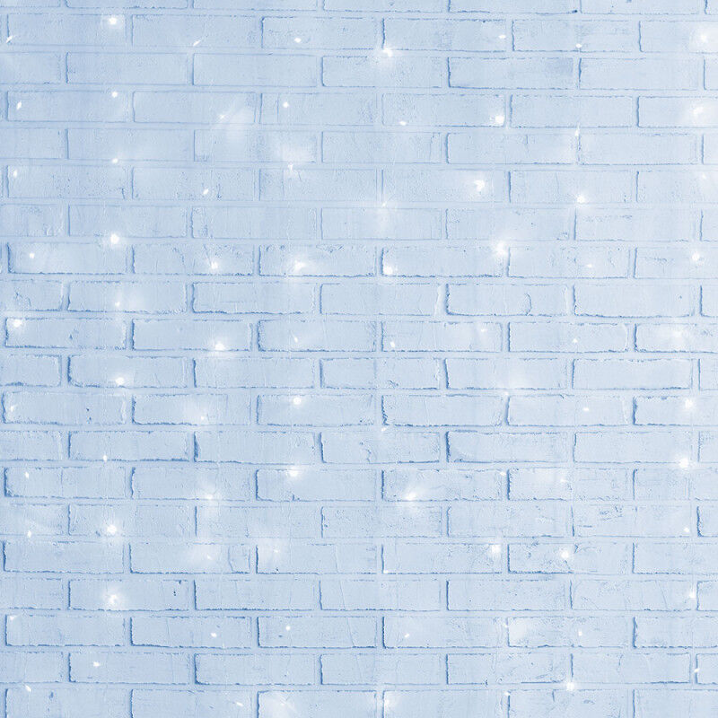 foto del prodotto greenice stringa di luce fata led interno 3x2m ho xmas 002 ip20 3x2m b 