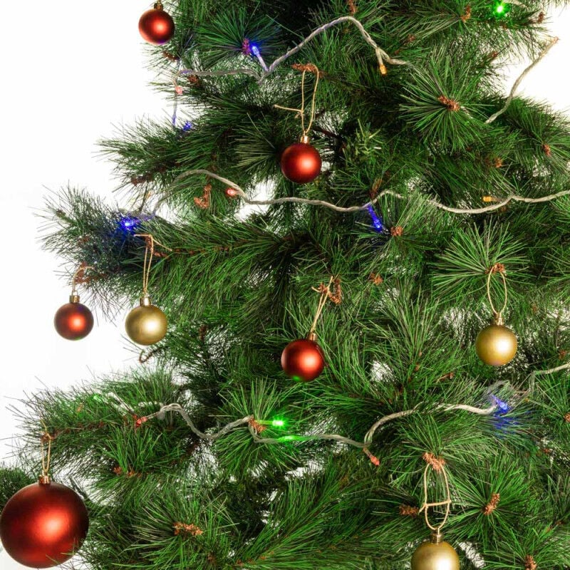 foto del prodotto greenice stringa di luce fata led interno 6m ho xmas 008 ip20 6m rgb 