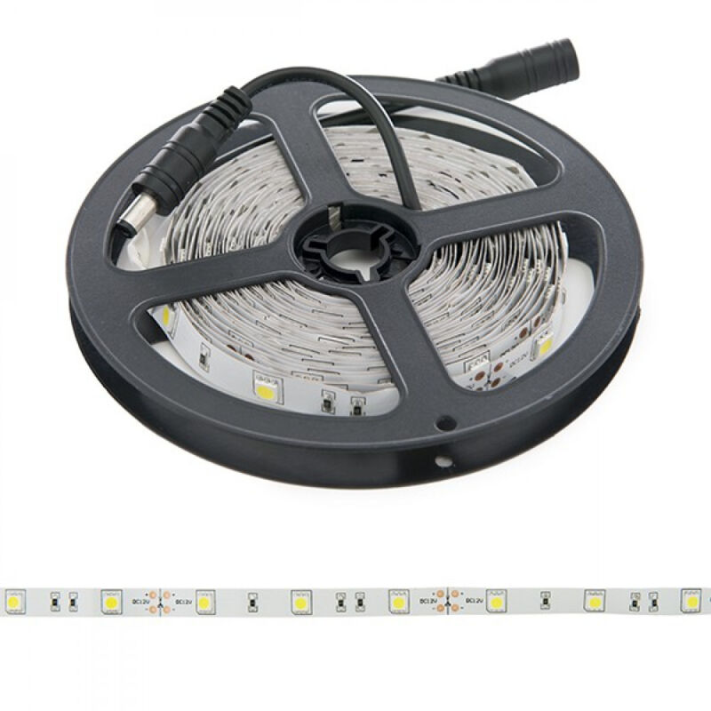 foto del prodotto greenice striscia da 150 led 36w 2.100lm smd5050 12vdc x5m 40.000h pl219007b blu
