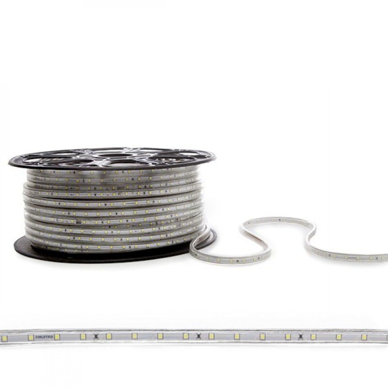 foto del prodotto greenice striscia da 60 led m 6w 337lm 2700 k smd2835 220vac ip65 x1m 40.000h ho283560220v5mm6lmww 