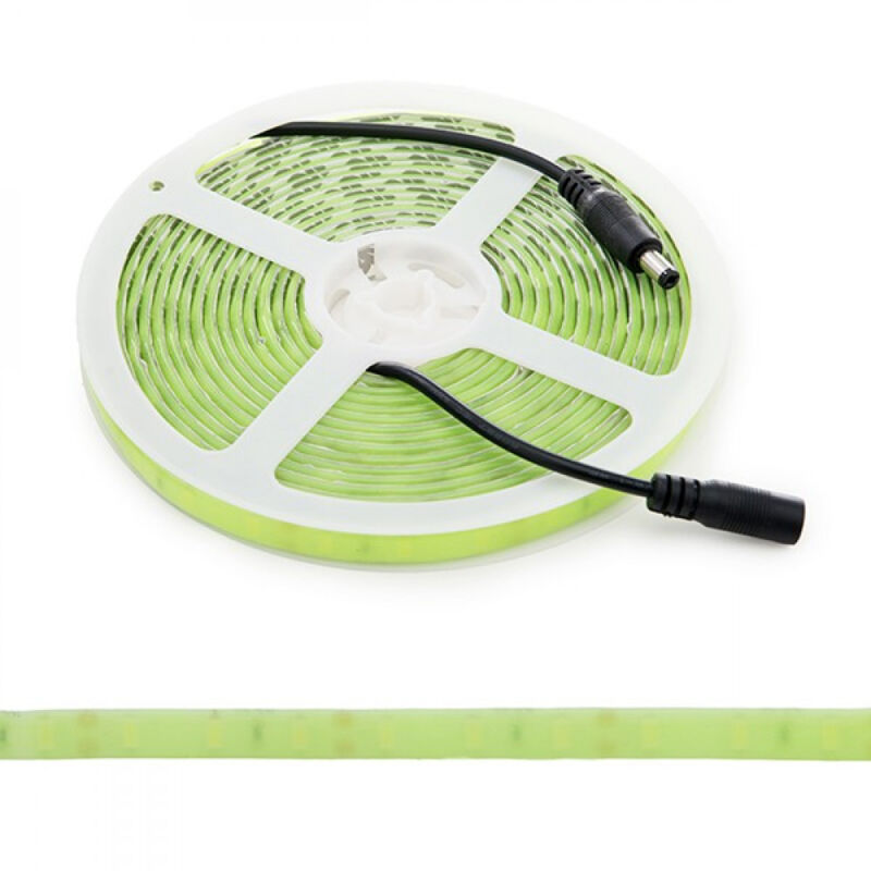 foto del prodotto greenice striscia led fluo 72w 4.000lm 12vdc smd5630 ip65 verde x5m 40.000h ca flu 12 5630 ip65 g verde