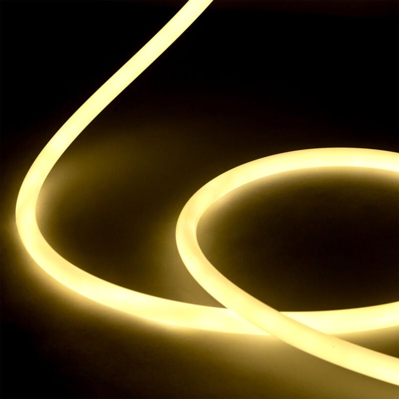 foto del prodotto greenice striscia led smd 2835 5m 12w m 420lm m 35 k ip20 24vdc skyflh22a w 