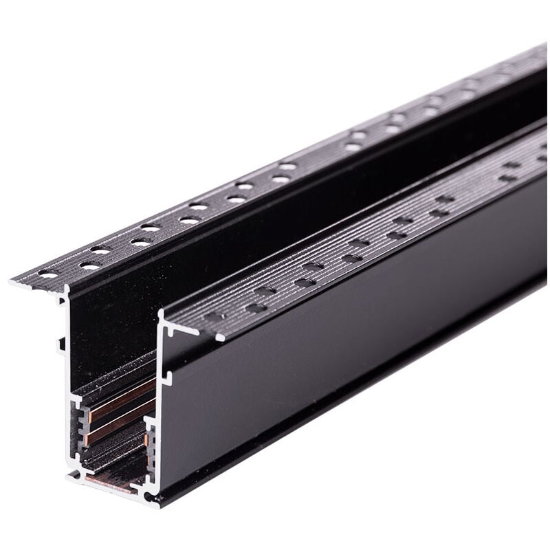 foto del prodotto greenice traccia magnetico incasso 20mm nero 2m