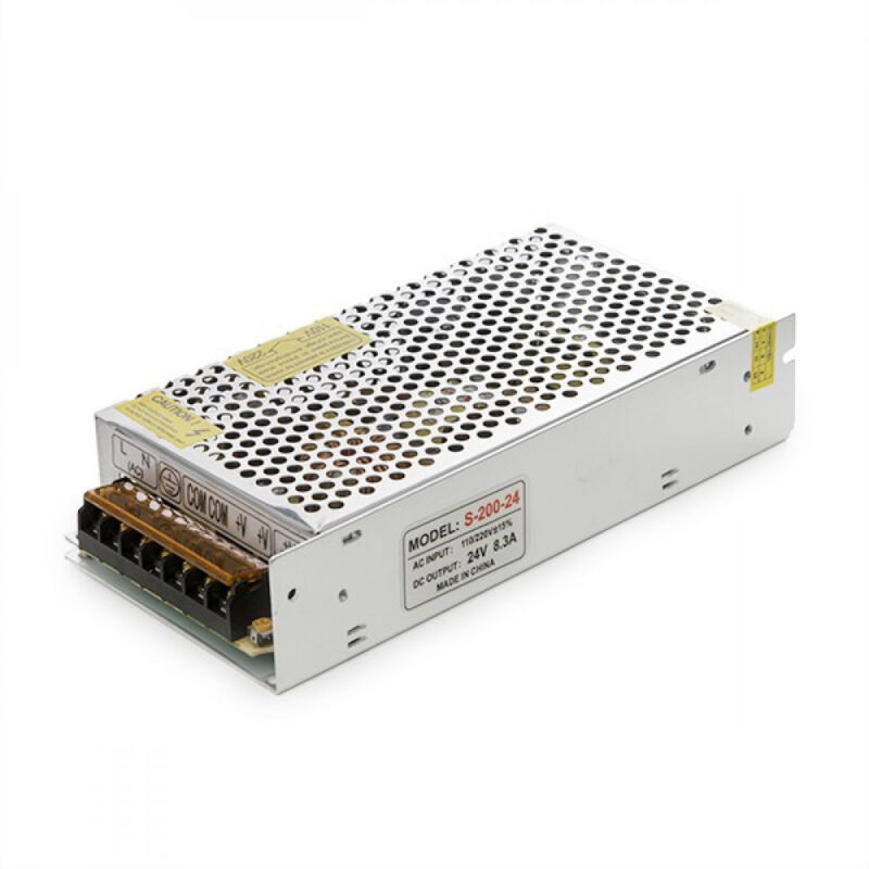 foto del prodotto greenice trasformatore led 200w 24vdc 6,5a ip20