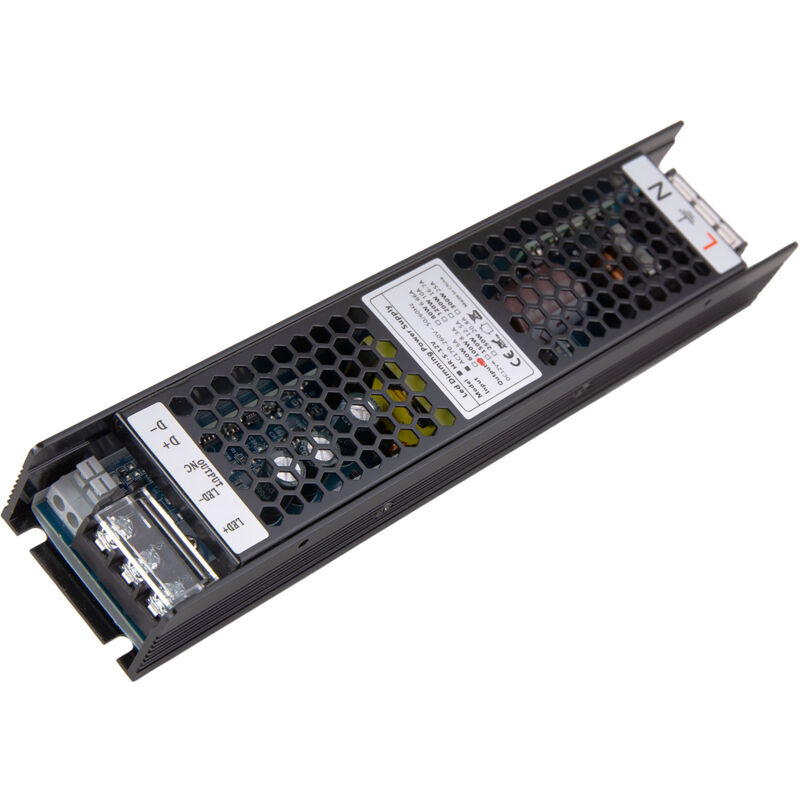 foto del prodotto greenice trasformatore led dimmerabile 0 10v 170 260v 12v 8,3a 100w ip20 cp hrs 100 12 